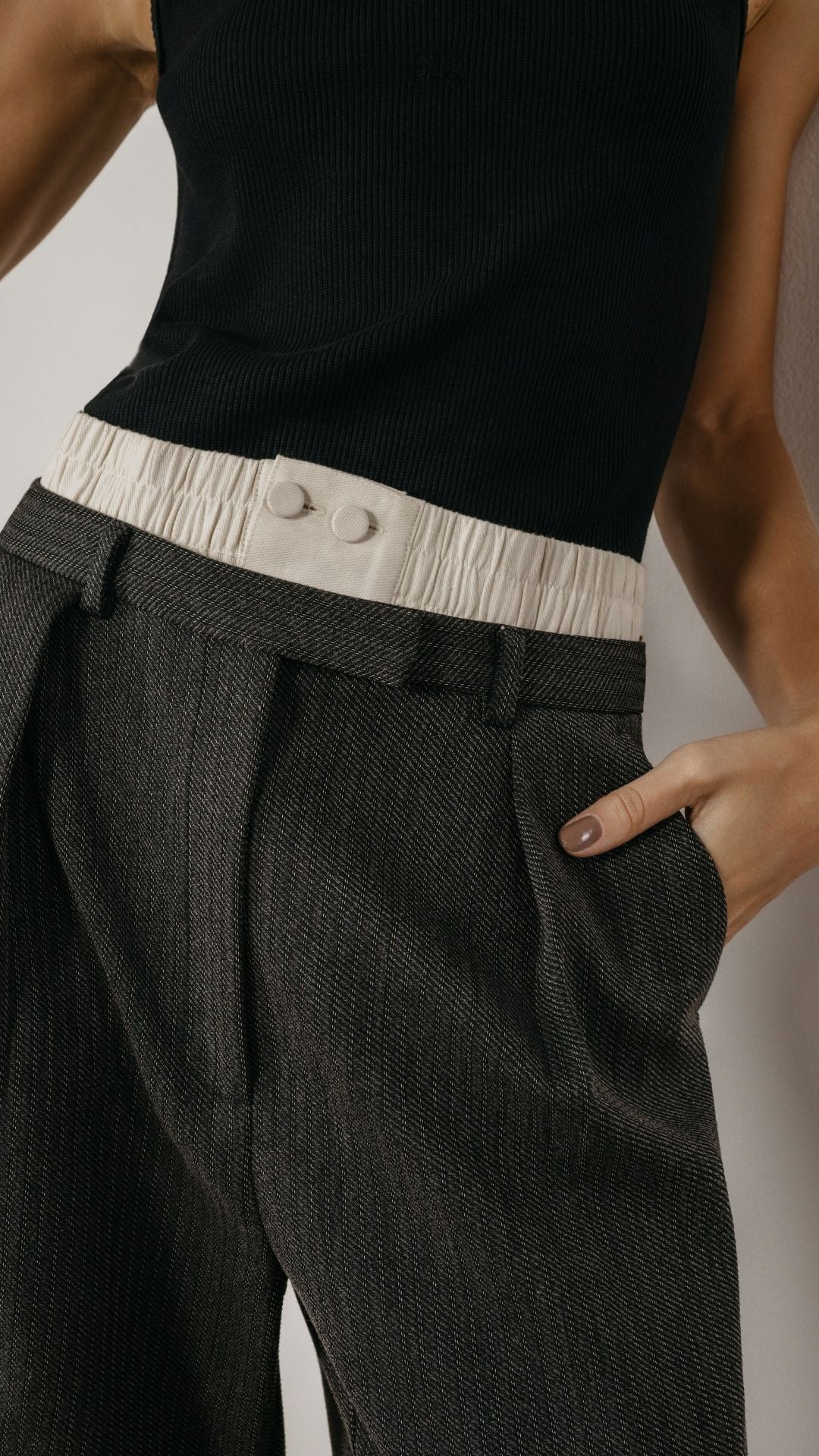 Calça Gianni Risca de Giz