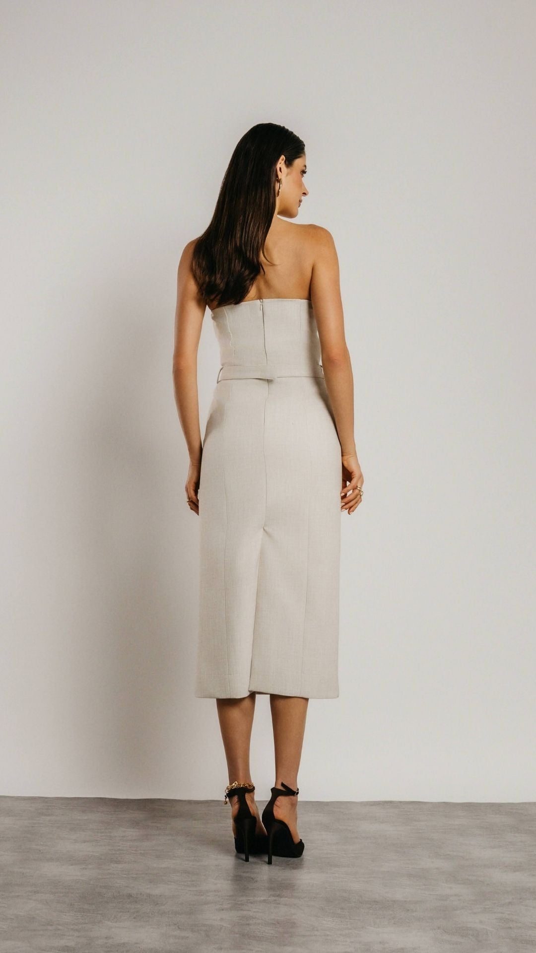 Vestido Deny Natural