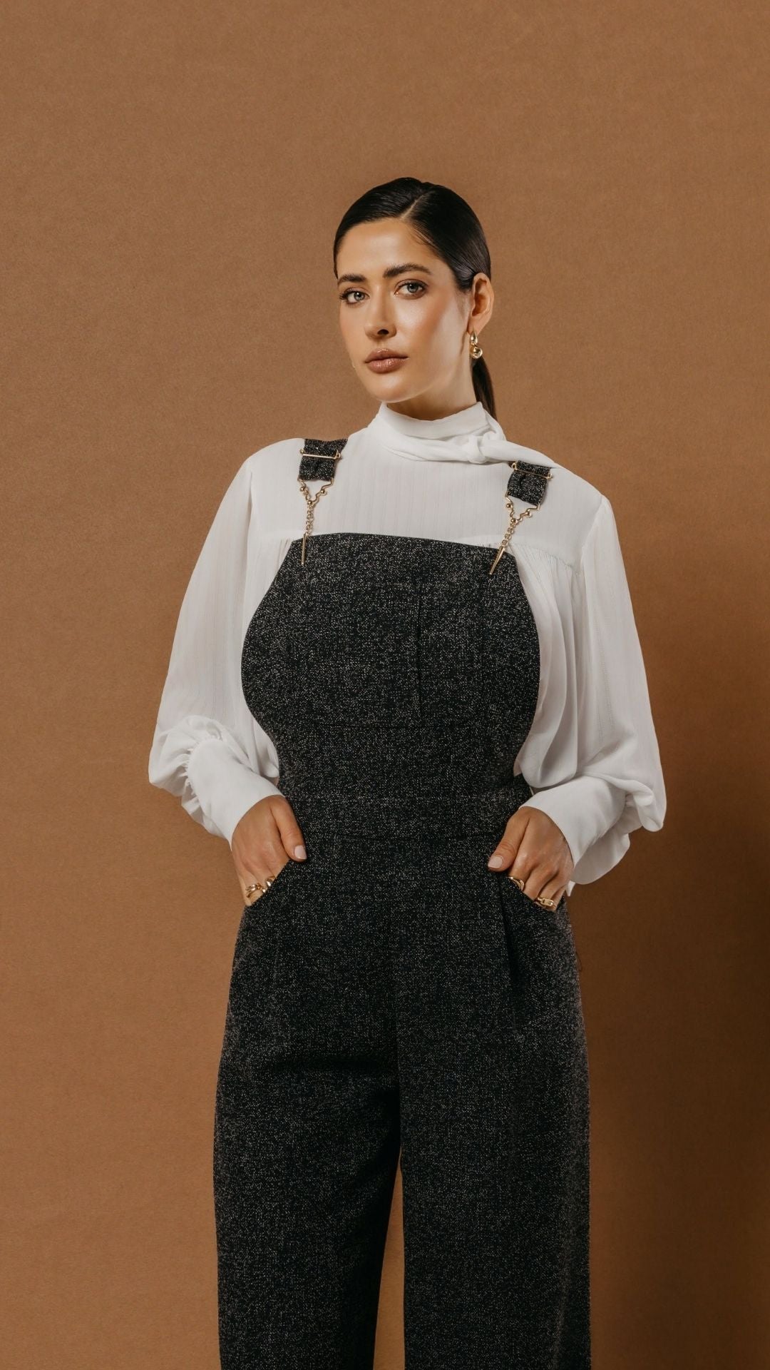 Macacão Helena Preto