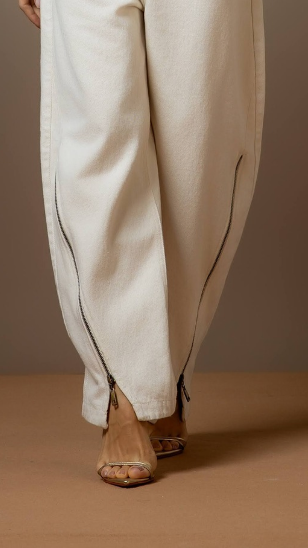 Calça Jeans Gaya Off White