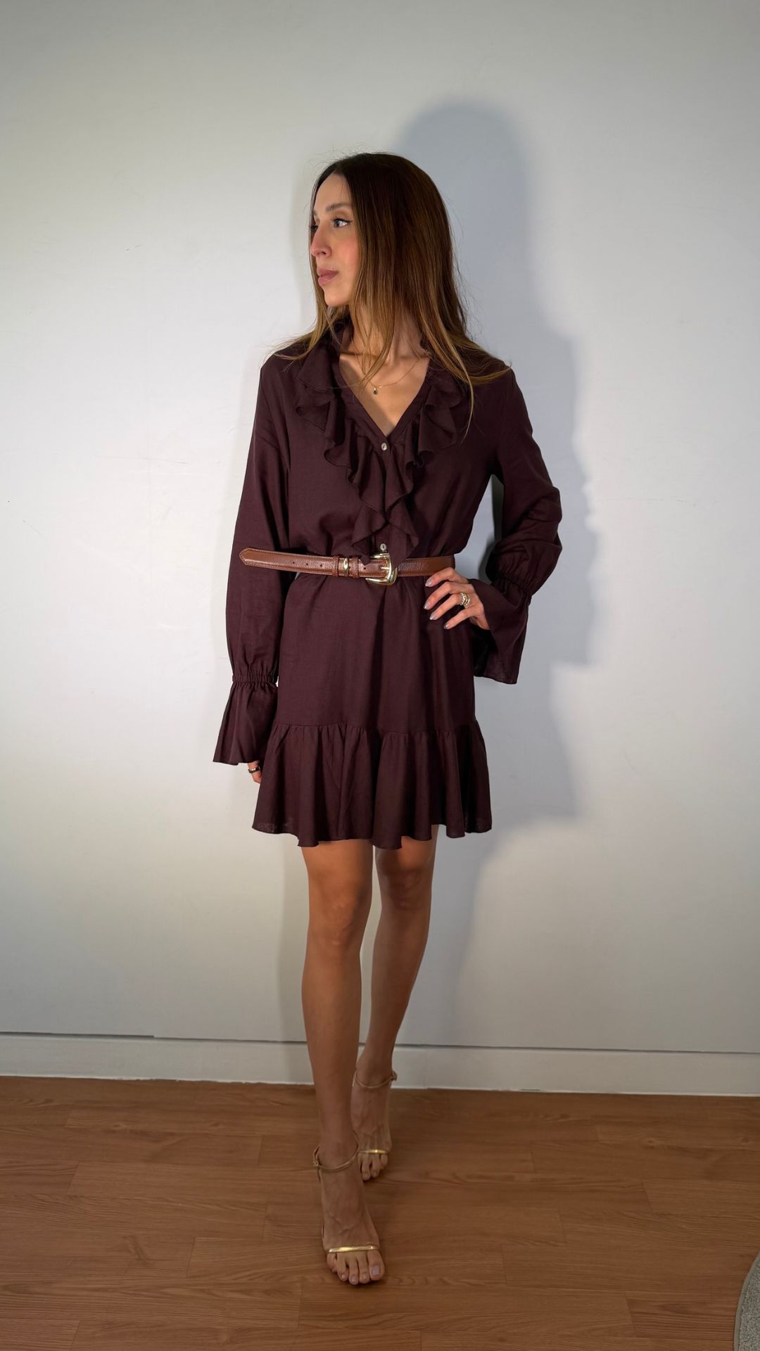 Vestido curto Flora
