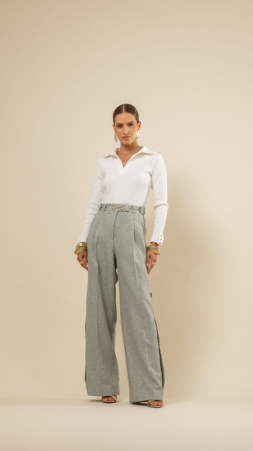 Calça Ray Matcha