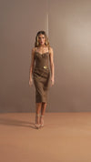 Vestido Chloe Caramell