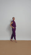 Calça Nellie Dark Purple