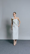 Saia Midi Roe Off White
