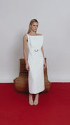 Vestido Midi Maya Off White